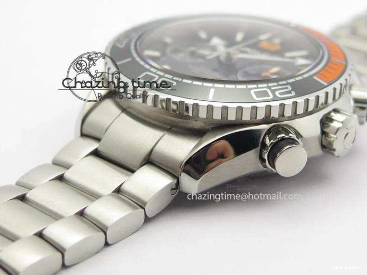 0207 Master Chronometer 45mm SS JHF Black Dial On SS Bracelet A Sustainable 8248